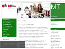 Tablet Screenshot of mt.dhbw-mannheim.de