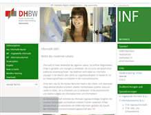Tablet Screenshot of inf.dhbw-mannheim.de