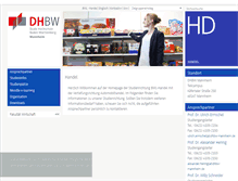 Tablet Screenshot of hd.dhbw-mannheim.de