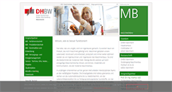 Desktop Screenshot of mb.dhbw-mannheim.de