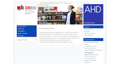 Desktop Screenshot of ahd.dhbw-mannheim.de