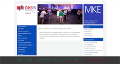 Desktop Screenshot of mke.dhbw-mannheim.de